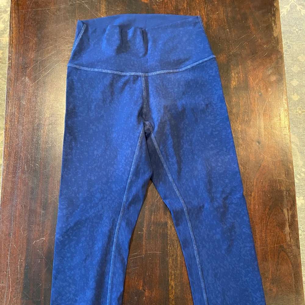 lululemon athletica Blue Leggings